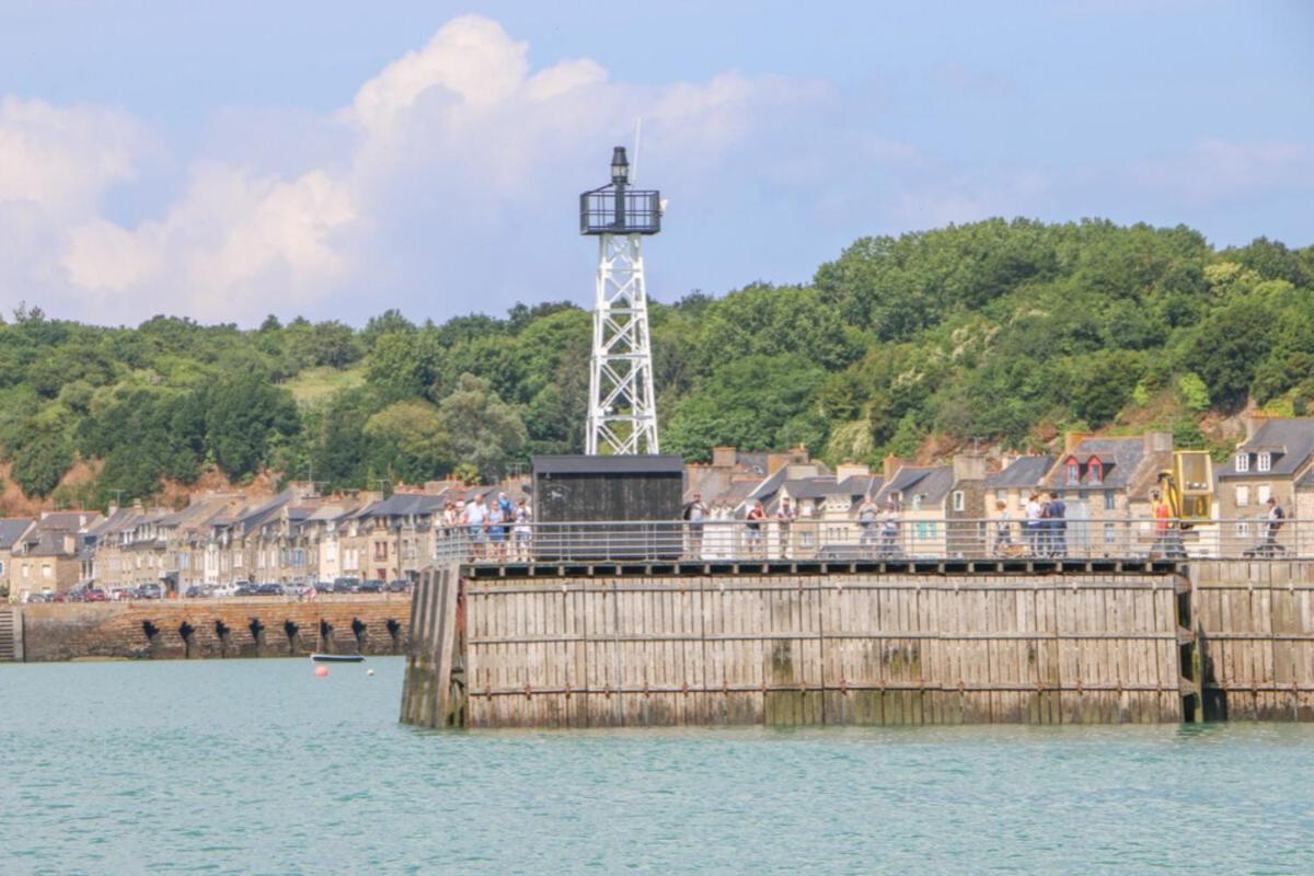 L'Ostra 0, Appartement Haut Standing Front De Mer A Cancale Sur Le Port De La Houle Exterior photo